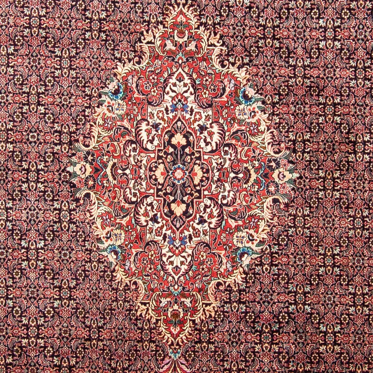 Perzisch tapijt - Bijar - 355 x 246 cm - licht rood