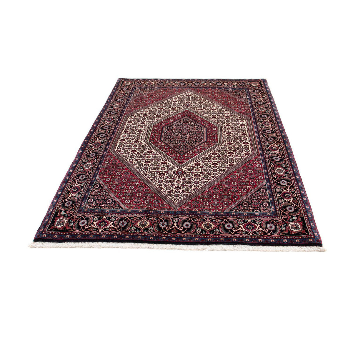 Perzisch tapijt - Bijar - 205 x 128 cm - beige