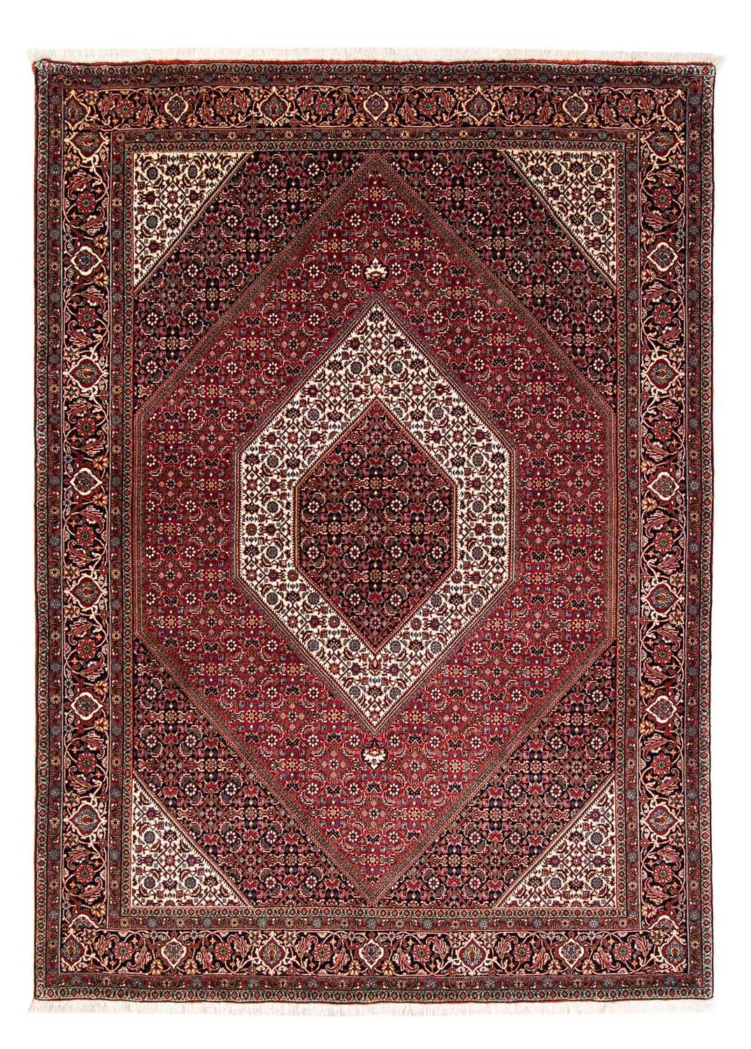 Perzisch tapijt - Bijar - 229 x 170 cm - rood