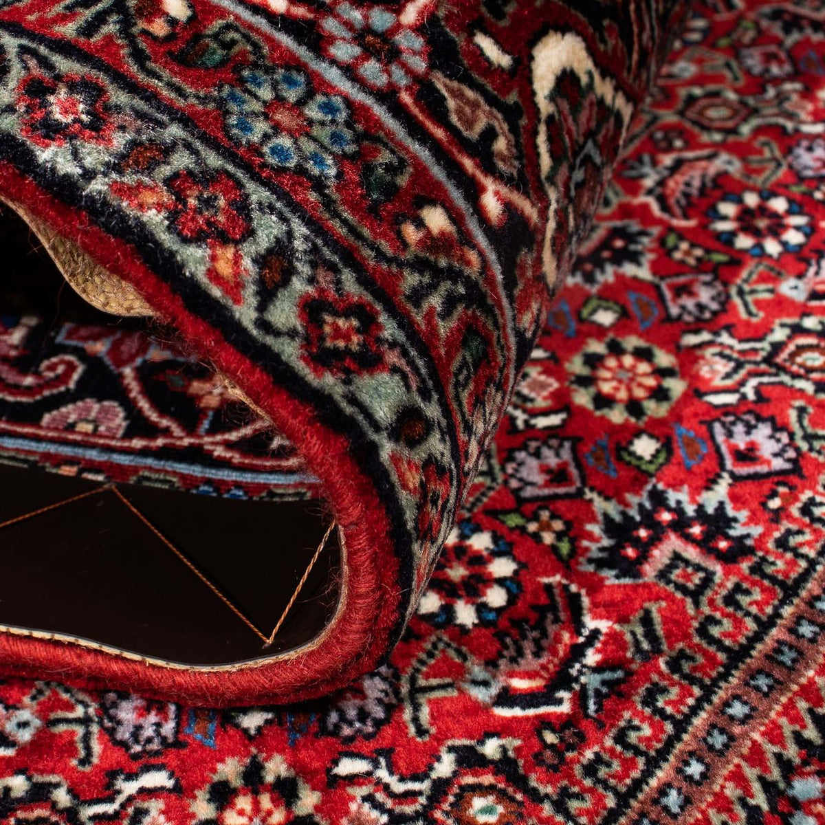 Perzisch tapijt - Bijar - 229 x 170 cm - rood