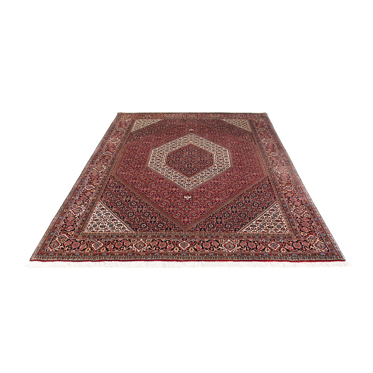 Perzisch tapijt - Bijar - 229 x 170 cm - rood