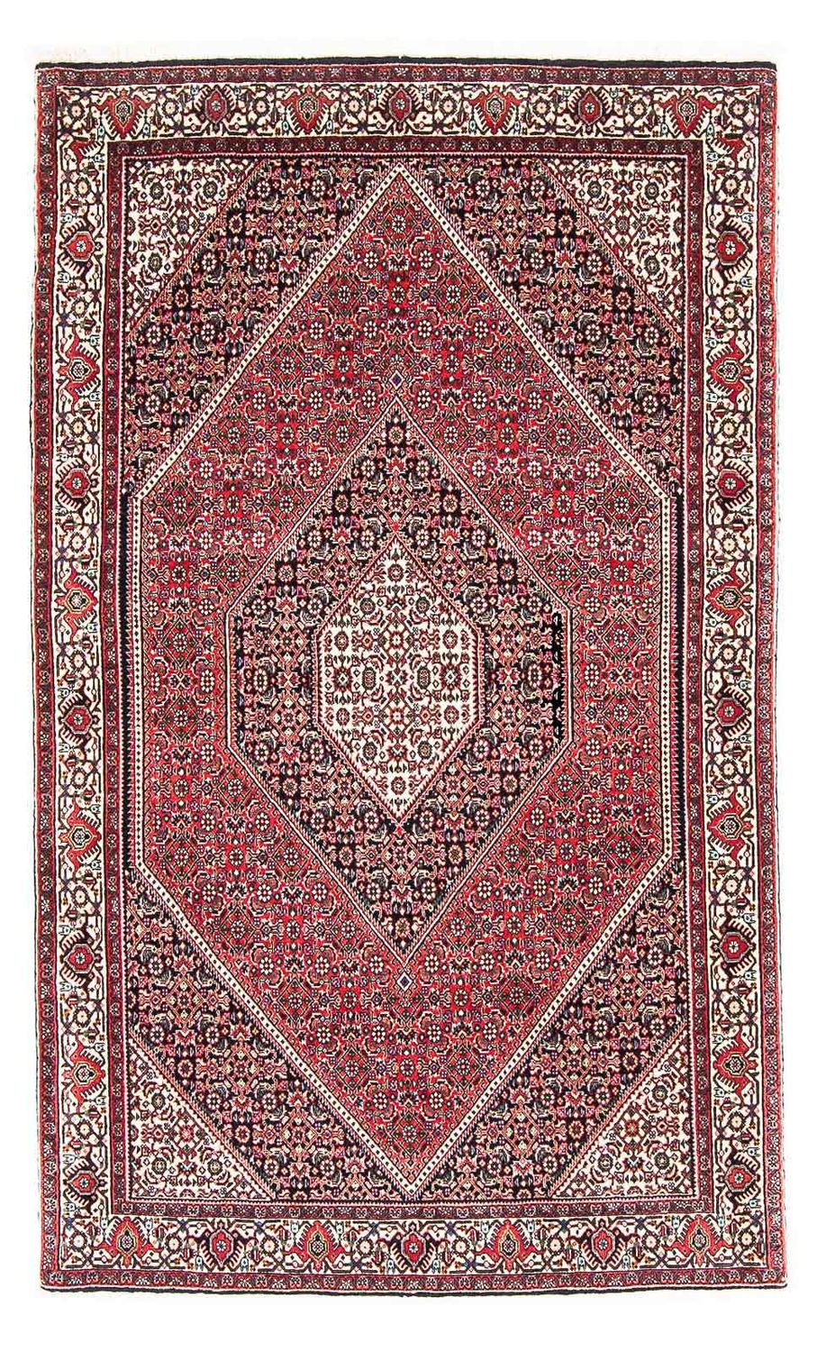 Perzisch tapijt - Bijar - 185 x 110 cm - rood