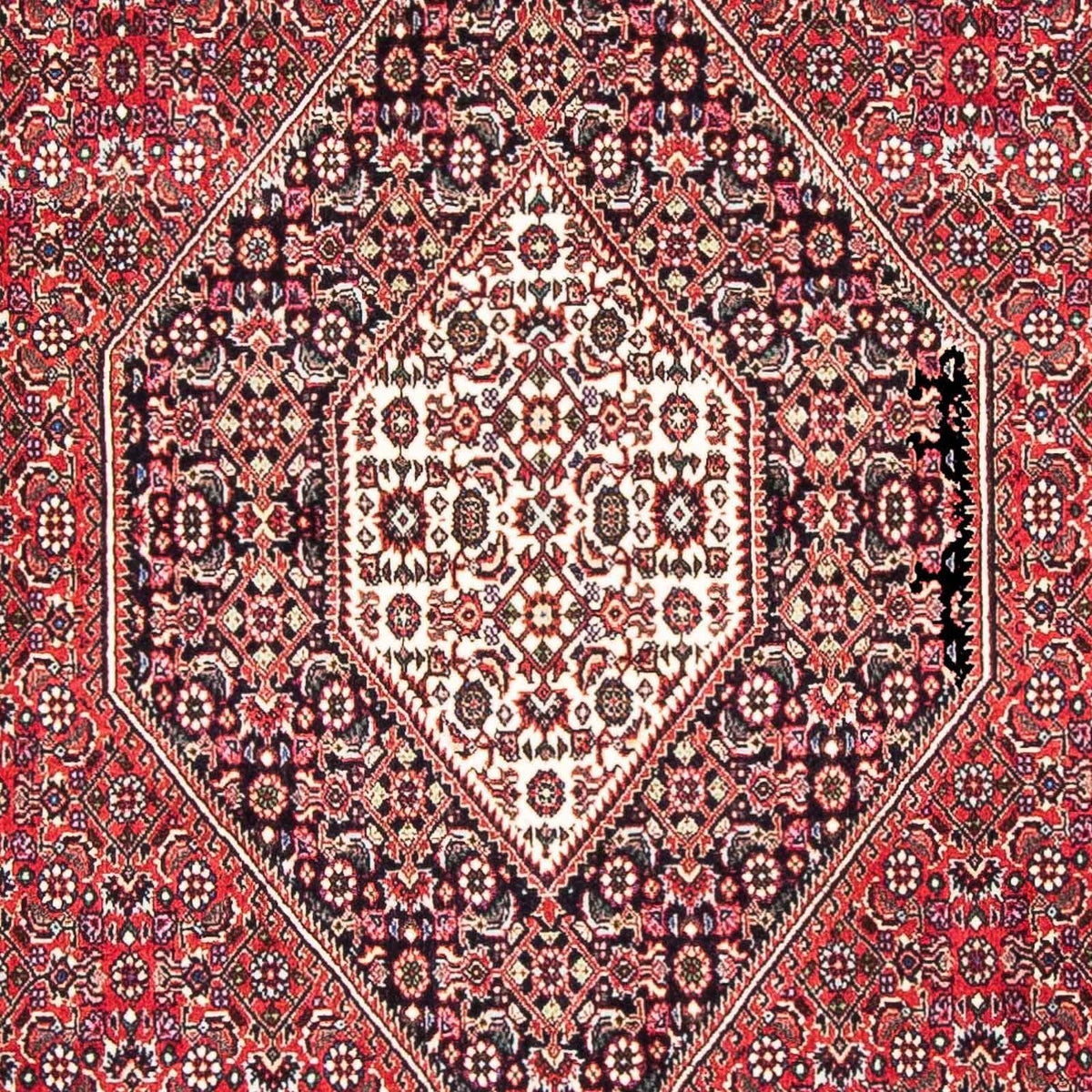 Perzisch tapijt - Bijar - 185 x 110 cm - rood