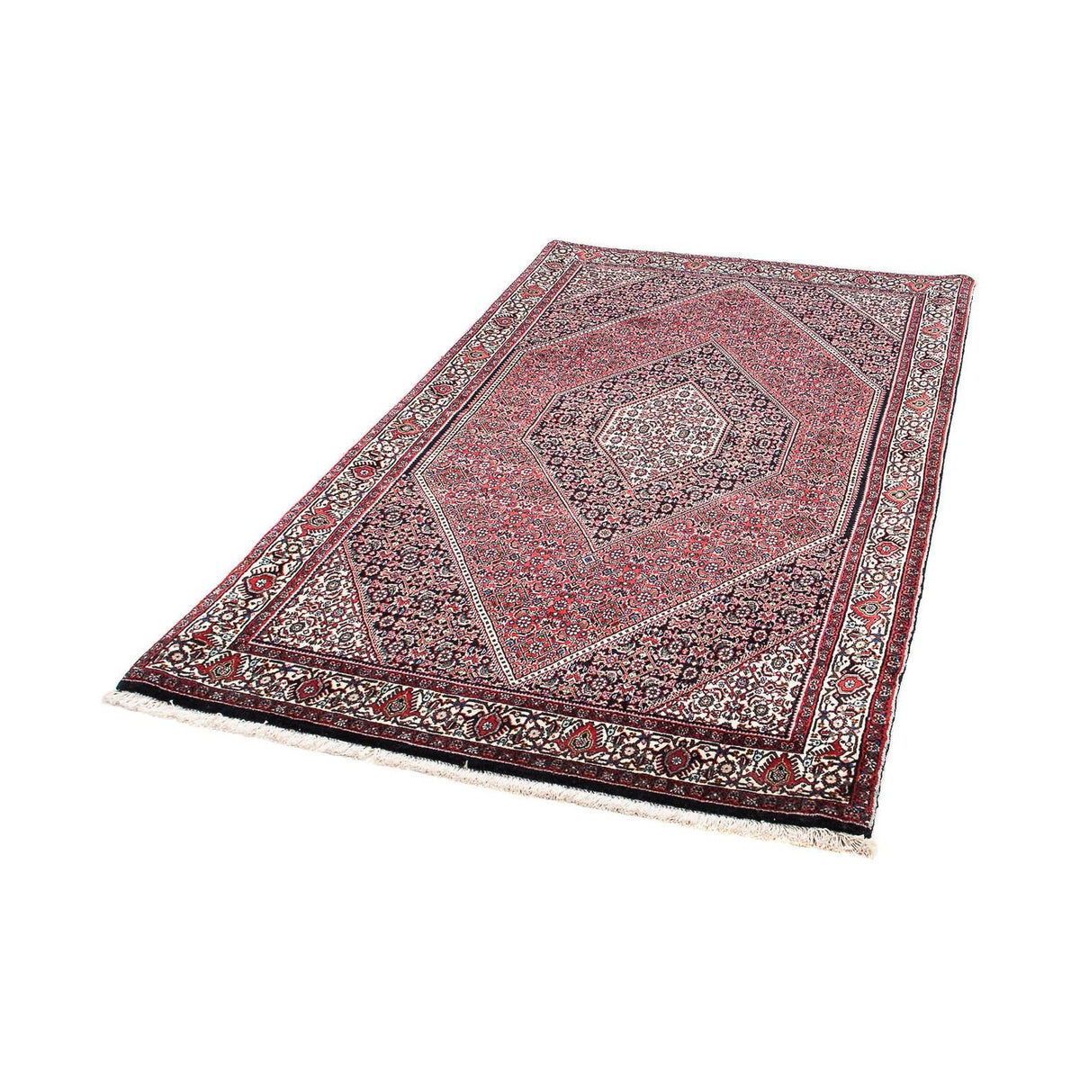 Perzisch tapijt - Bijar - 185 x 110 cm - rood