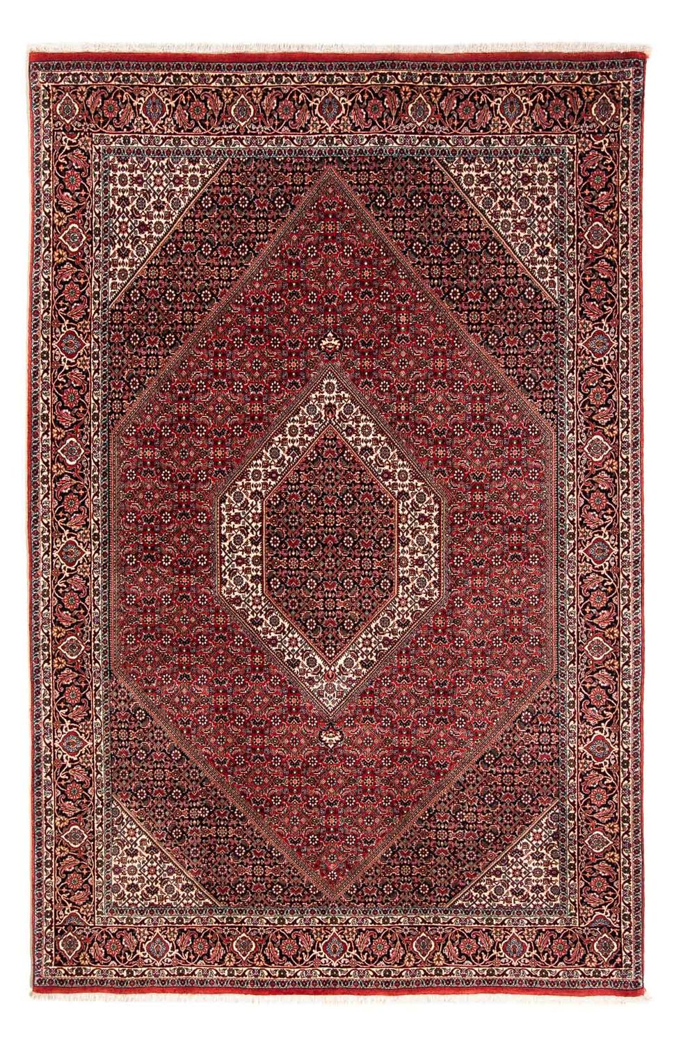 Perzisch tapijt - Bijar - 250 x 170 cm - donkerrood