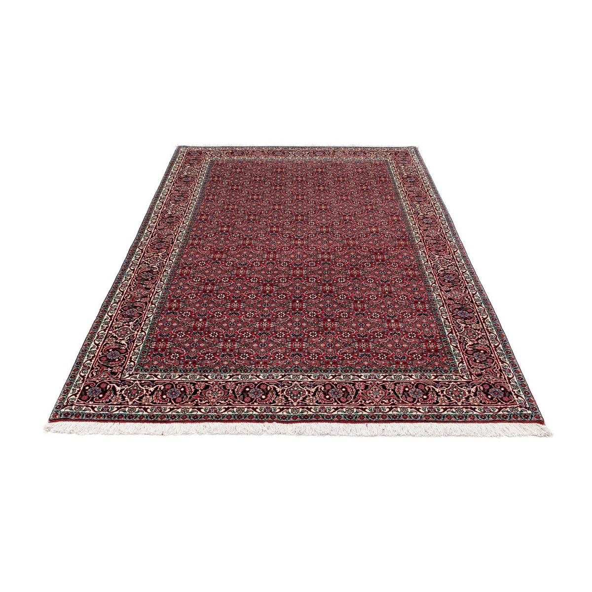 Perzisch tapijt - Bijar - 212 x 130 cm - licht rood
