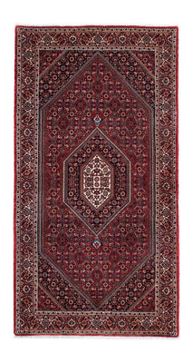 Perzisch tapijt - Bijar - 206 x 126 cm - donkerrood