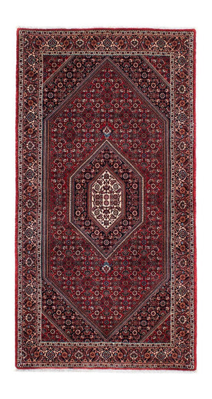 Perzisch tapijt - Bijar - 206 x 126 cm - donkerrood