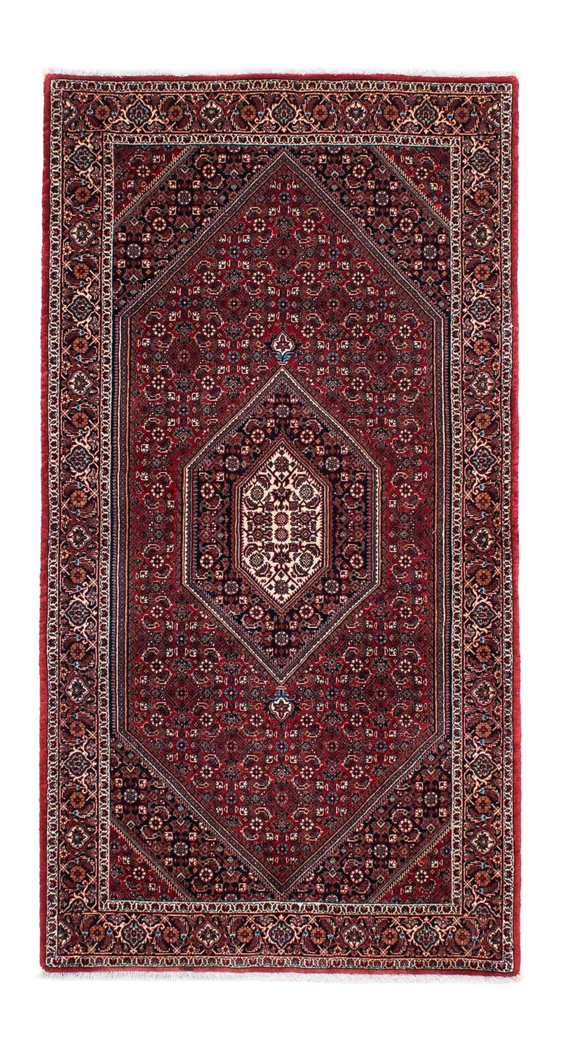 Perzisch tapijt - Bijar - 206 x 126 cm - donkerrood