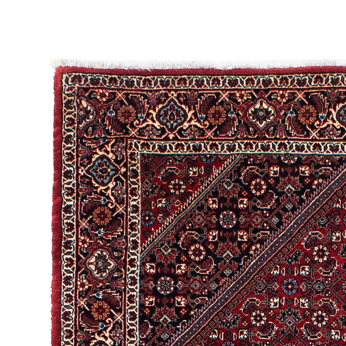 Perzisch tapijt - Bijar - 206 x 126 cm - donkerrood