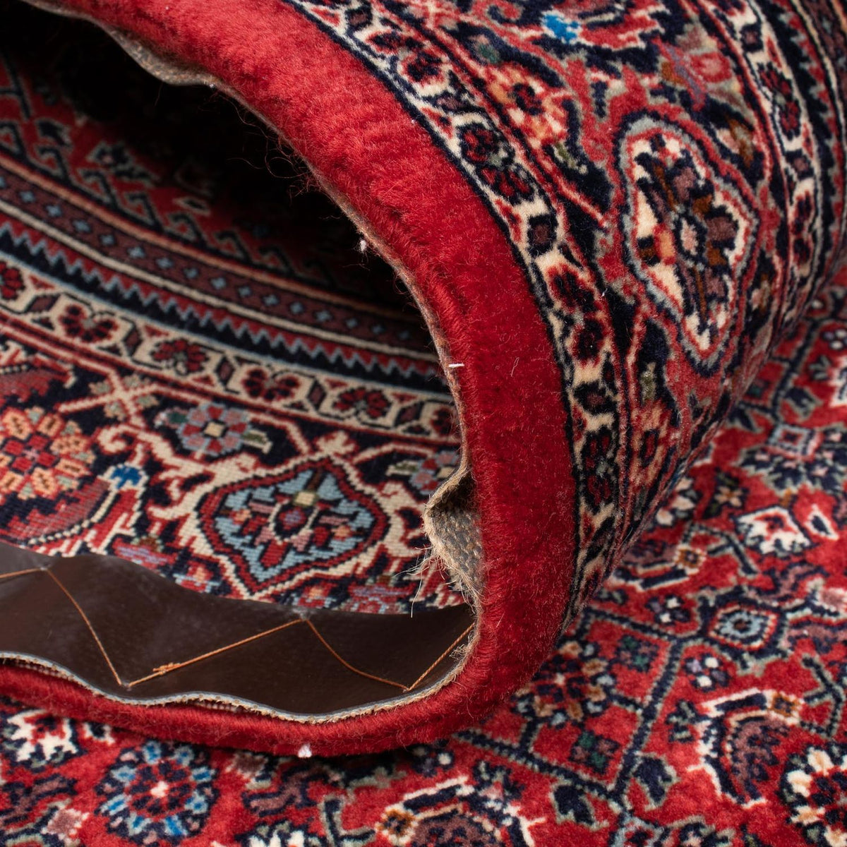 Perzisch tapijt - Bijar - 206 x 126 cm - donkerrood