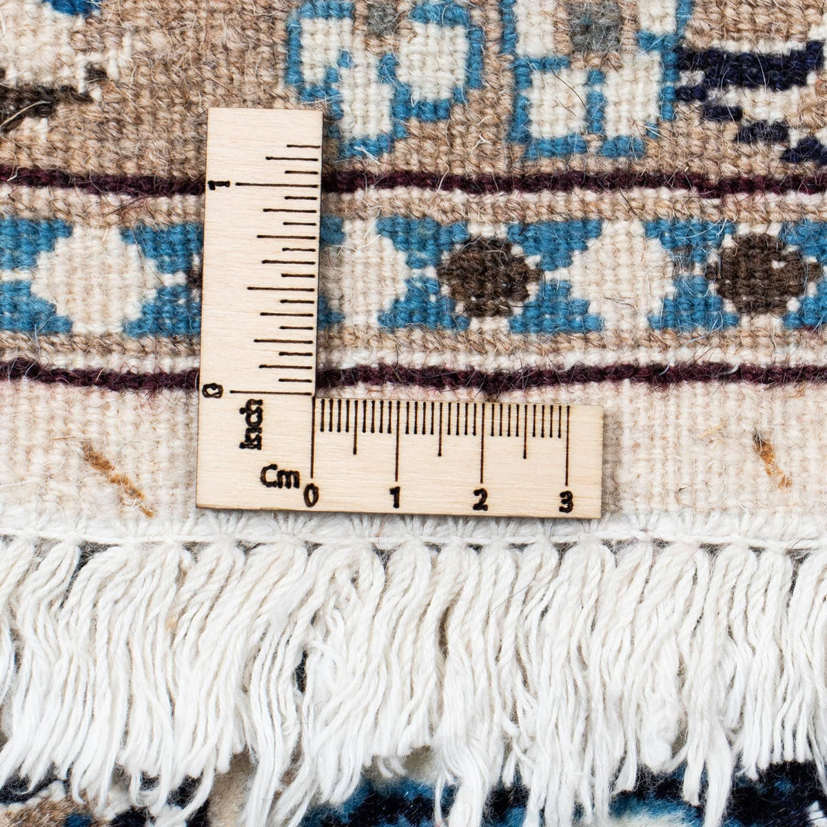 Perzisch tapijt - Nain - Koninklijk - 292 x 206 cm - beige