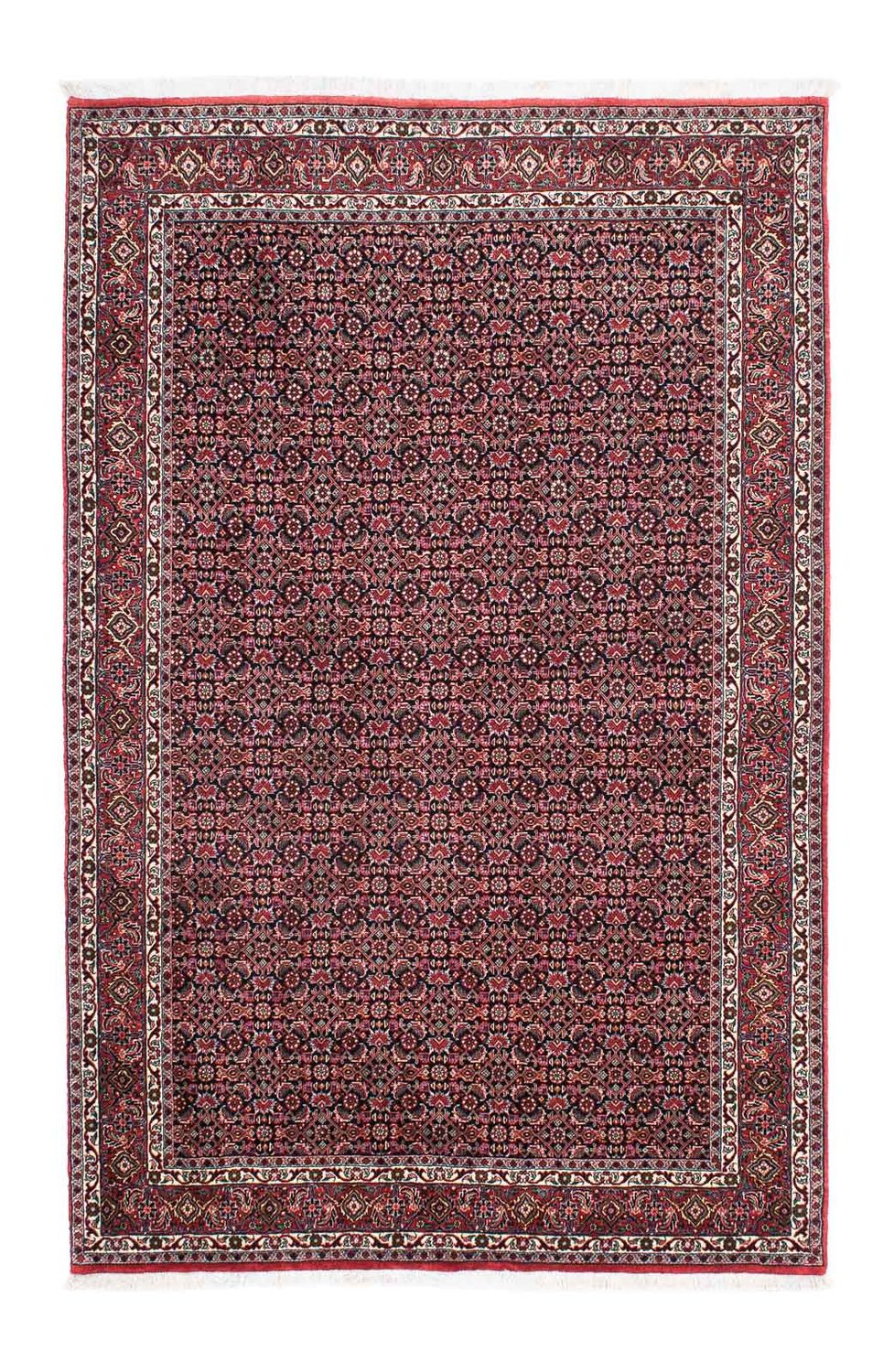 Perzisch tapijt - Bijar - 203 x 130 cm - licht rood
