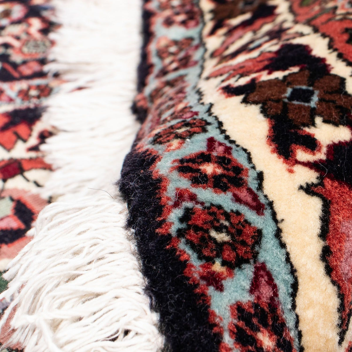 Perzisch tapijt - Bijar rond  - 260 x 260 cm - donkerrood