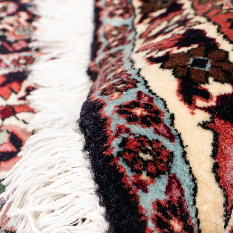 Perzisch tapijt - Bijar rond  - 260 x 260 cm - donkerrood