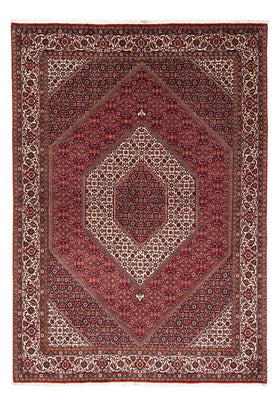 Perzisch tapijt - Bijar - 246 x 171 cm - donkerrood