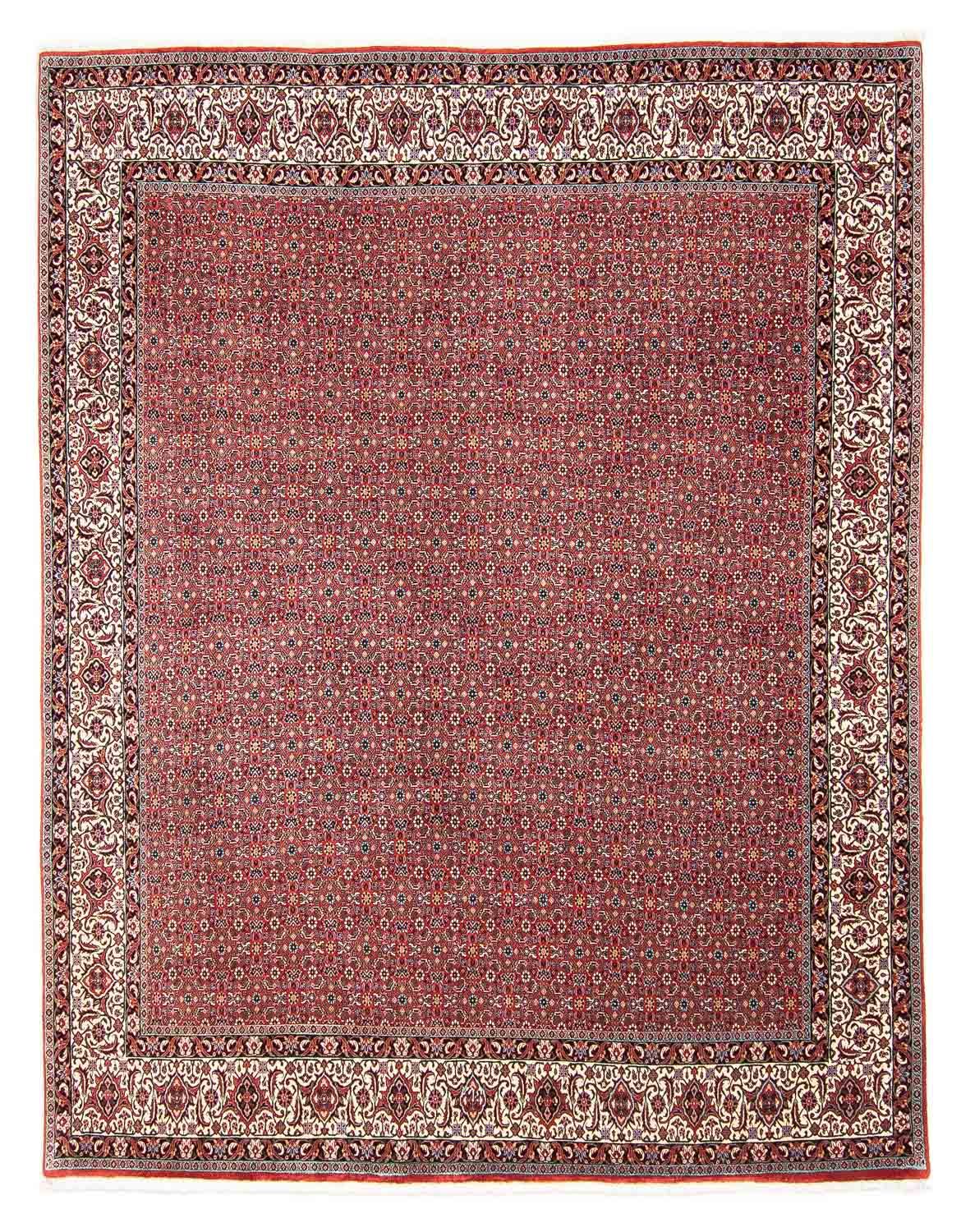 Perzisch tapijt - Bijar - 297 x 249 cm - licht rood