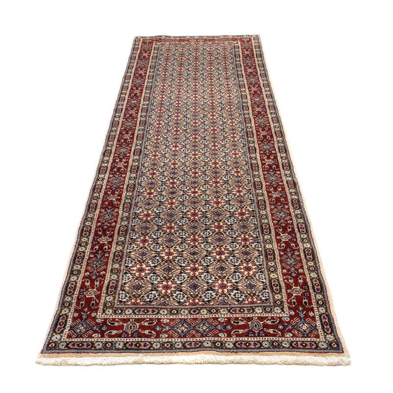 Loper Perzisch tapijt - Klassiek - 294 x 75 cm - beige