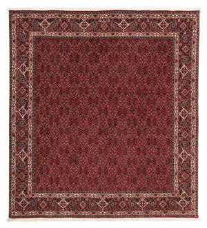 Perzisch tapijt - Bijar vierkant  - 212 x 206 cm - donkerrood