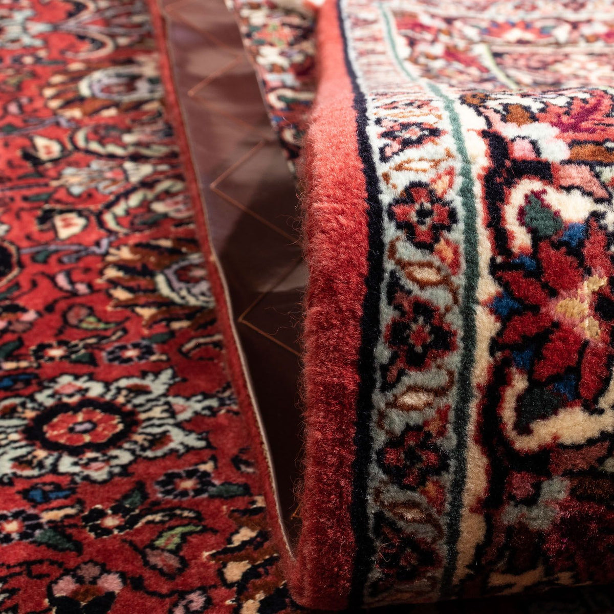 Perzisch tapijt - Bijar - Koninklijk - 349 x 252 cm - rood