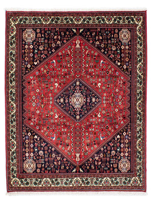 Gabbeh Tapijt - Kashkuli Perzisch - 200 x 155 cm - donkerrood