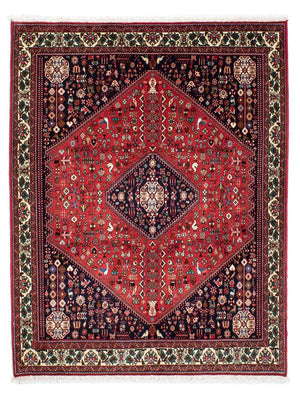 Gabbeh Tapijt - Kashkuli Perzisch - 200 x 155 cm - donkerrood