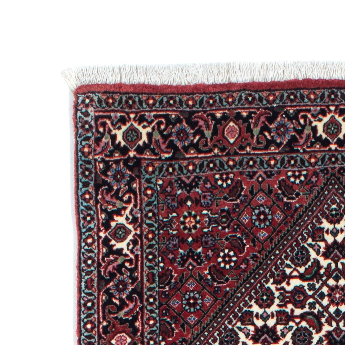 Loper Perzisch tapijt - Bijar - 205 x 74 cm - donkerrood