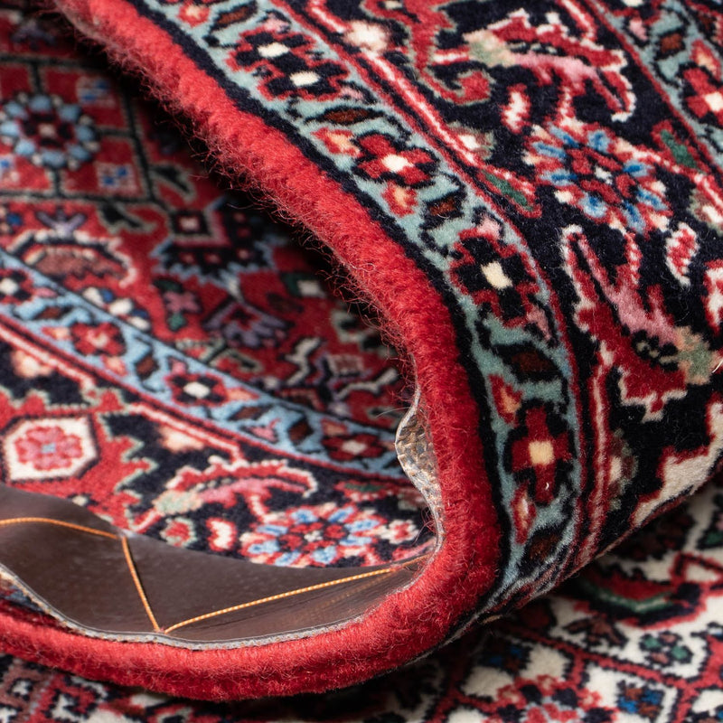 Loper Perzisch tapijt - Bijar - 205 x 74 cm - donkerrood