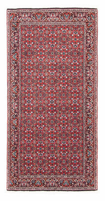 Perzisch tapijt - Bijar - 139 x 70 cm - rood