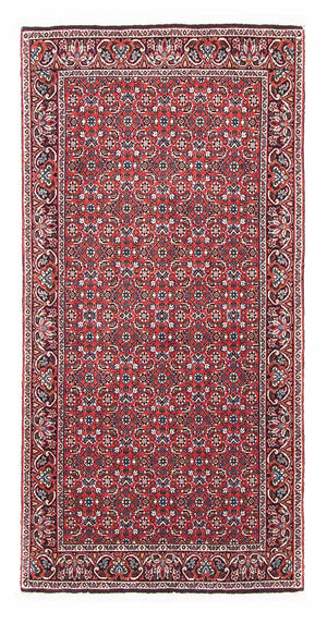 Perzisch tapijt - Bijar - 139 x 70 cm - rood