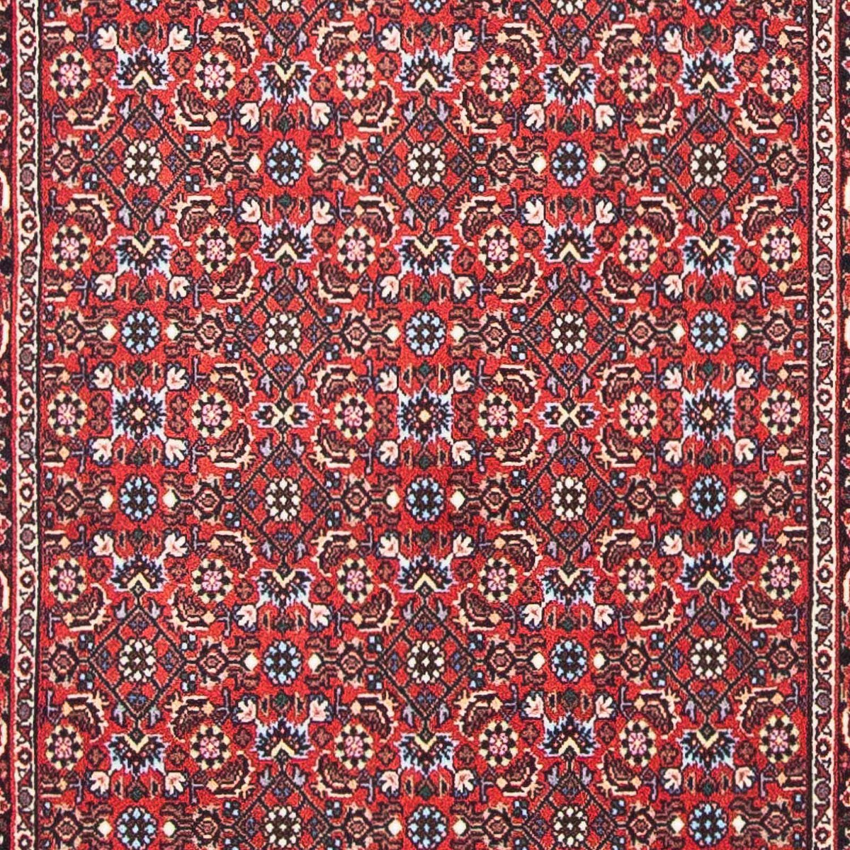 Perzisch tapijt - Bijar - 139 x 70 cm - rood