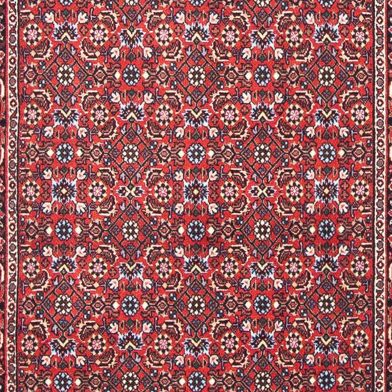 Perzisch tapijt - Bijar - 139 x 70 cm - rood
