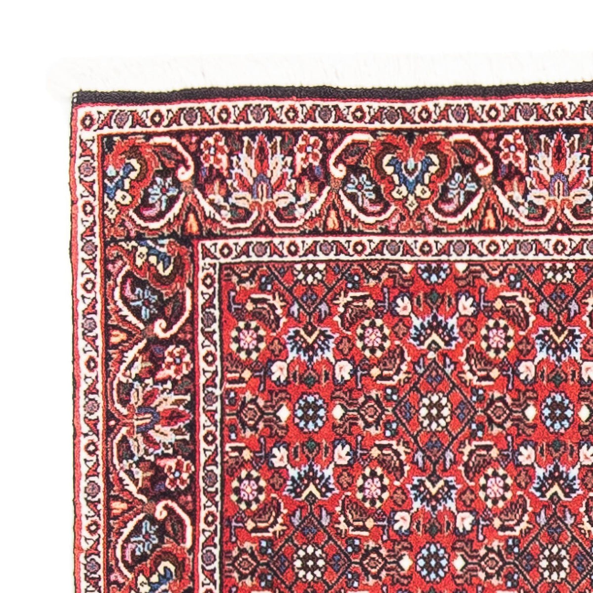 Perzisch tapijt - Bijar - 139 x 70 cm - rood