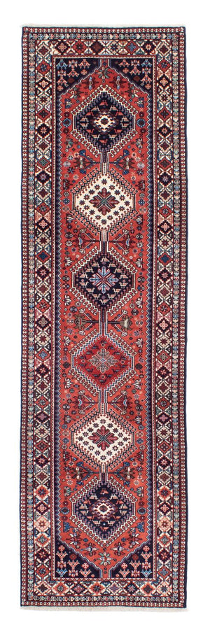Loper Perzisch tapijt - Bijar - 289 x 79 cm - rood