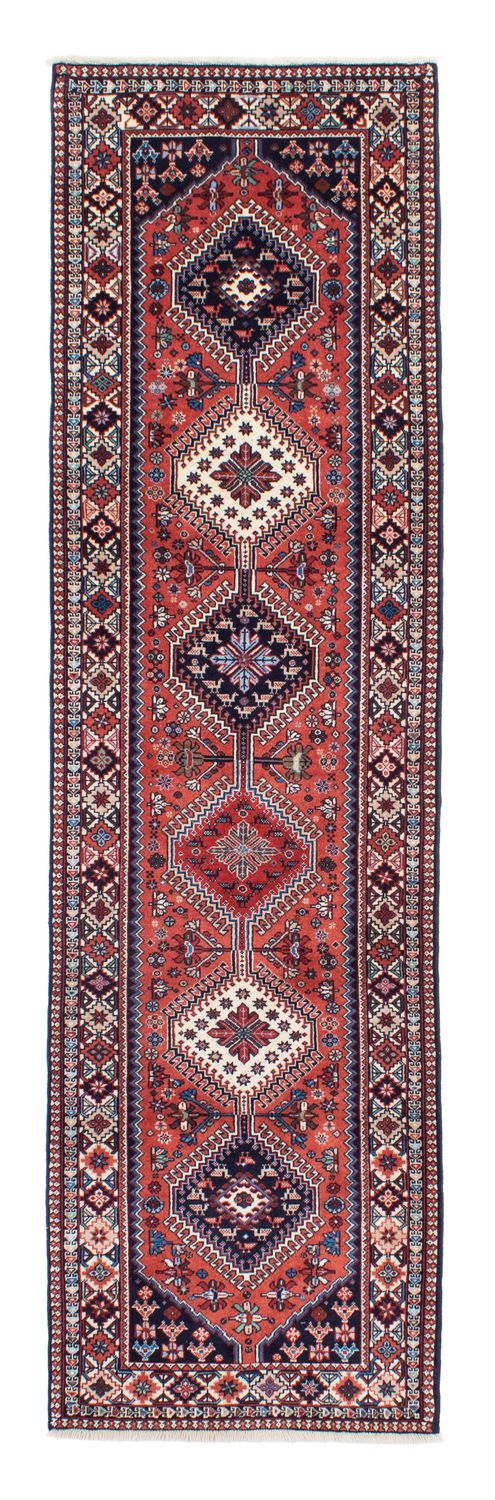 Loper Perzisch tapijt - Bijar - 289 x 79 cm - rood