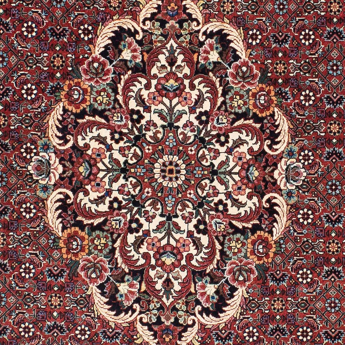 Perzisch tapijt - Bijar - 202 x 132 cm - licht rood