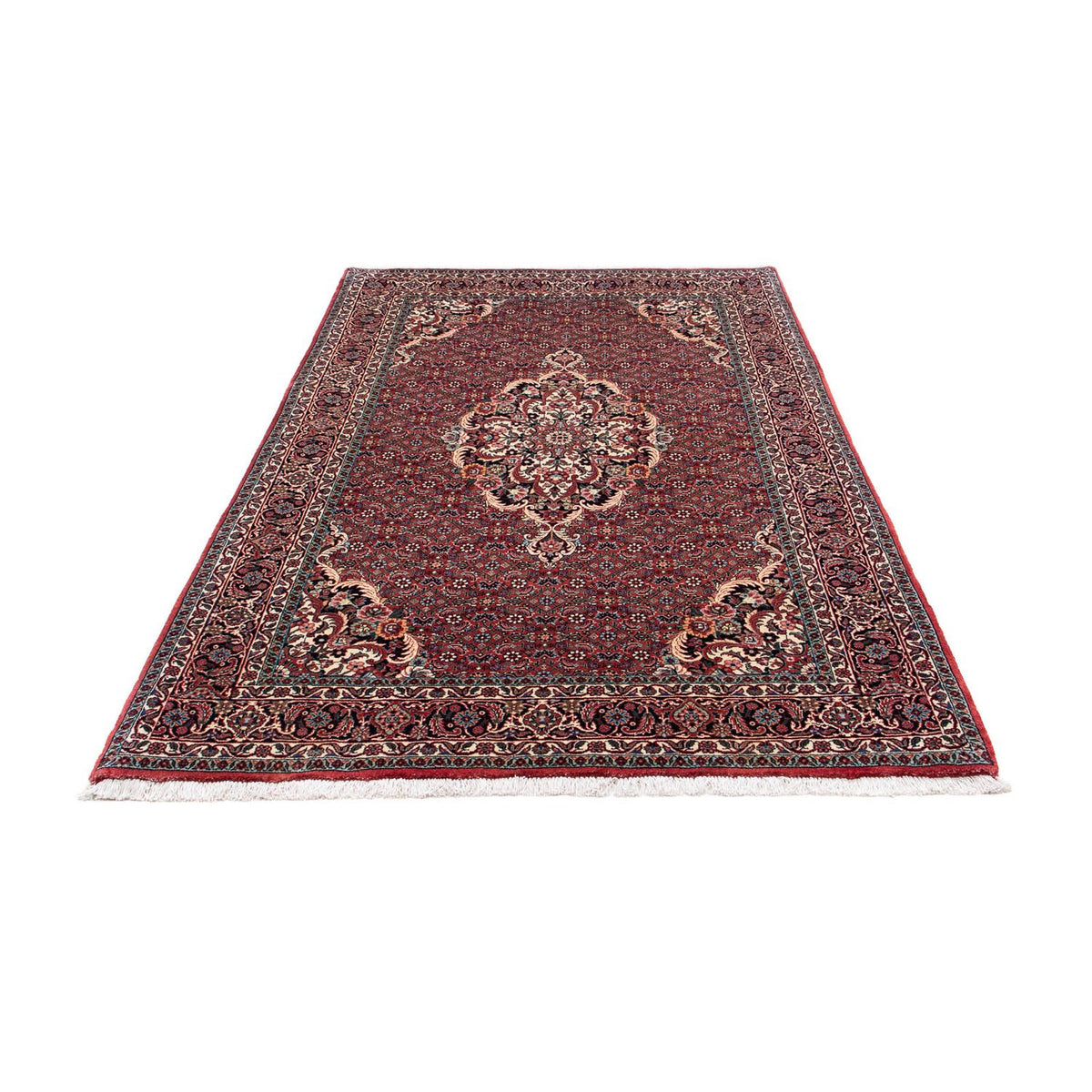 Perzisch tapijt - Bijar - 202 x 132 cm - licht rood