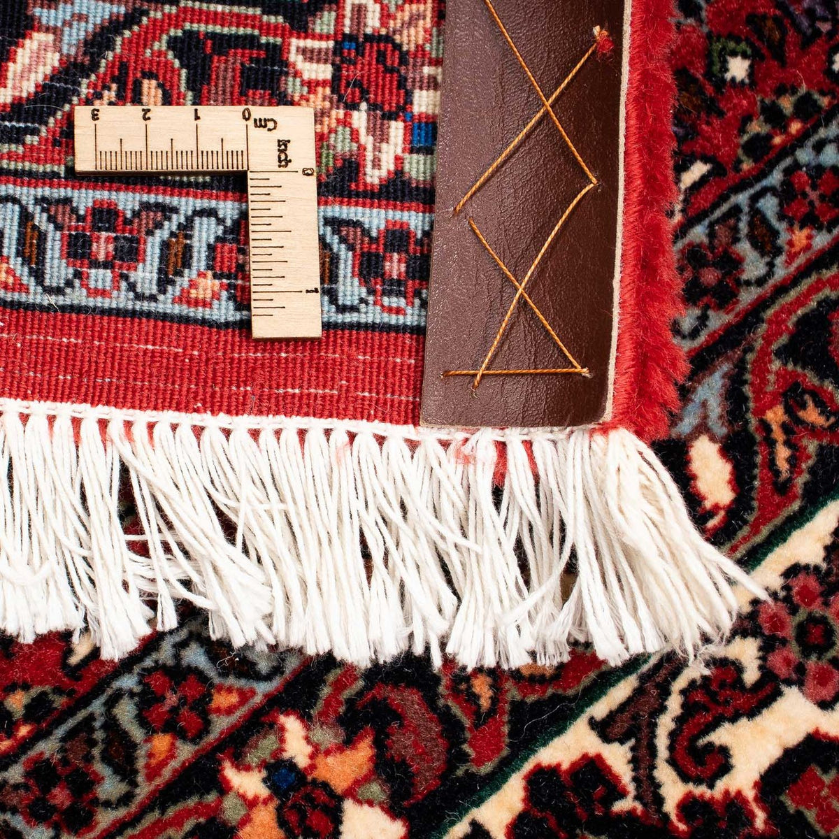 Perzisch tapijt - Bijar vierkant  - 212 x 205 cm - donkerrood