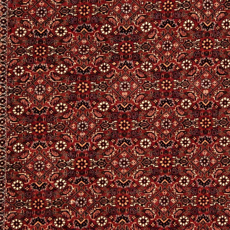 Loper Perzisch tapijt - Bijar - 304 x 86 cm - donkerrood