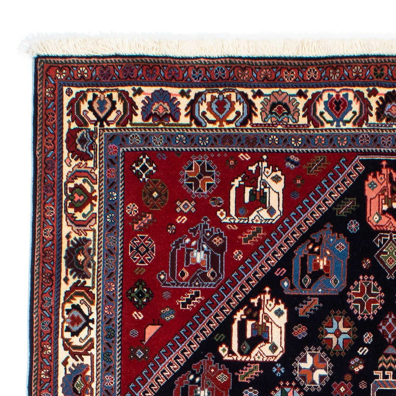 Gabbeh Tapijt - Kashkuli Perzisch - 212 x 143 cm - donkerblauw