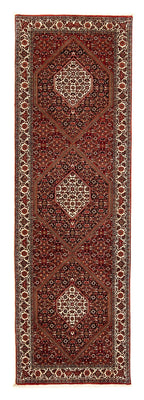 Loper Perzisch tapijt - Bijar - 293 x 84 cm - veelkleurig