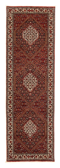 Loper Perzisch tapijt - Bijar - 293 x 84 cm - veelkleurig