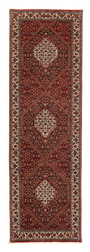 Loper Perzisch tapijt - Bijar - 293 x 84 cm - veelkleurig