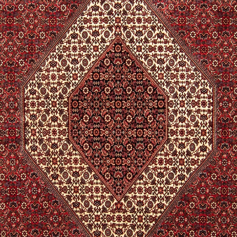 Perzisch tapijt - Bijar - 304 x 251 cm - donkerrood