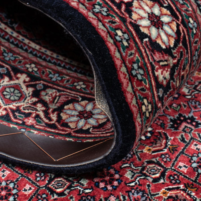 Loper Perzisch tapijt - Bijar - 204 x 103 cm - donkerblauw