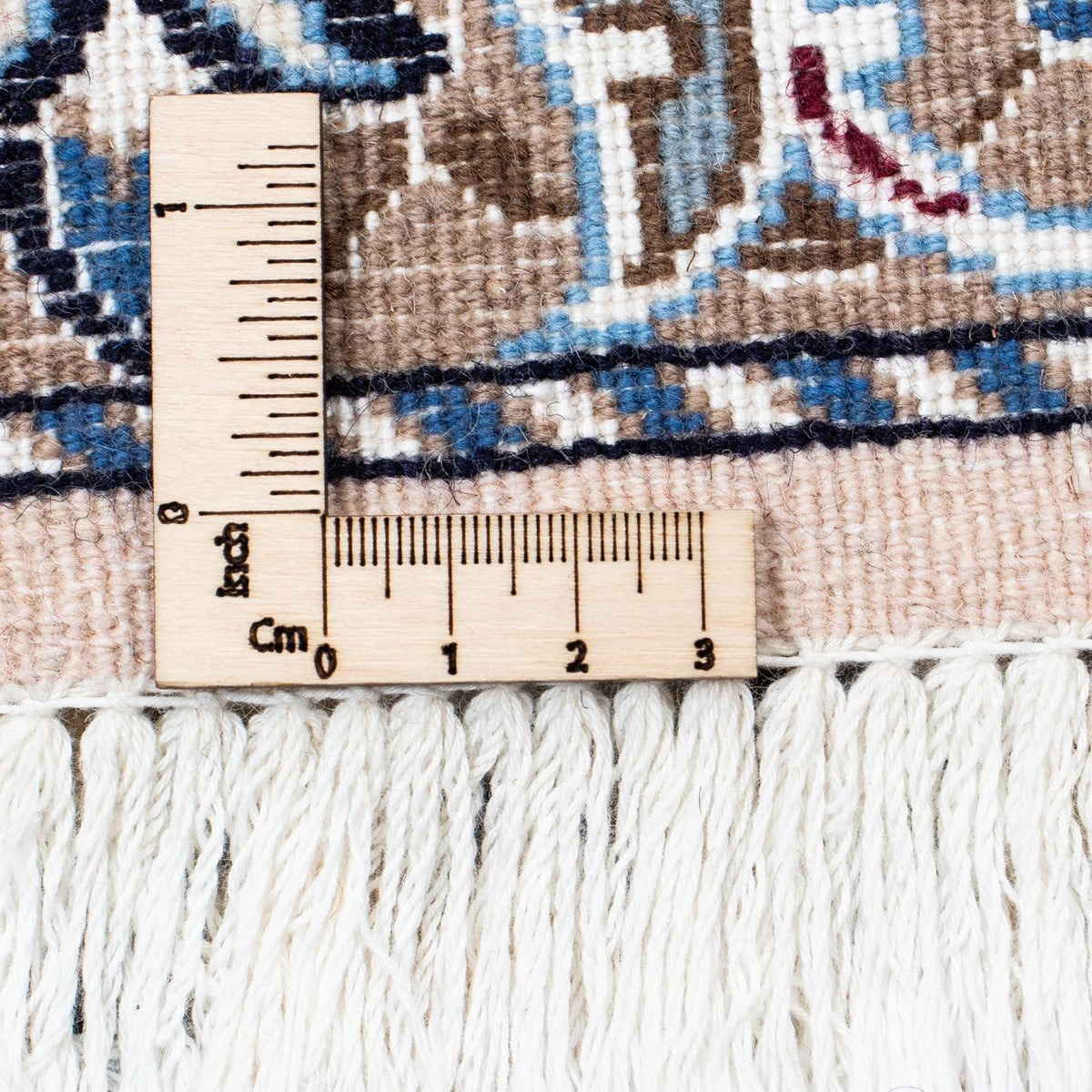 Perzisch tapijt - Nain - Koninklijk - 301 x 203 cm - beige