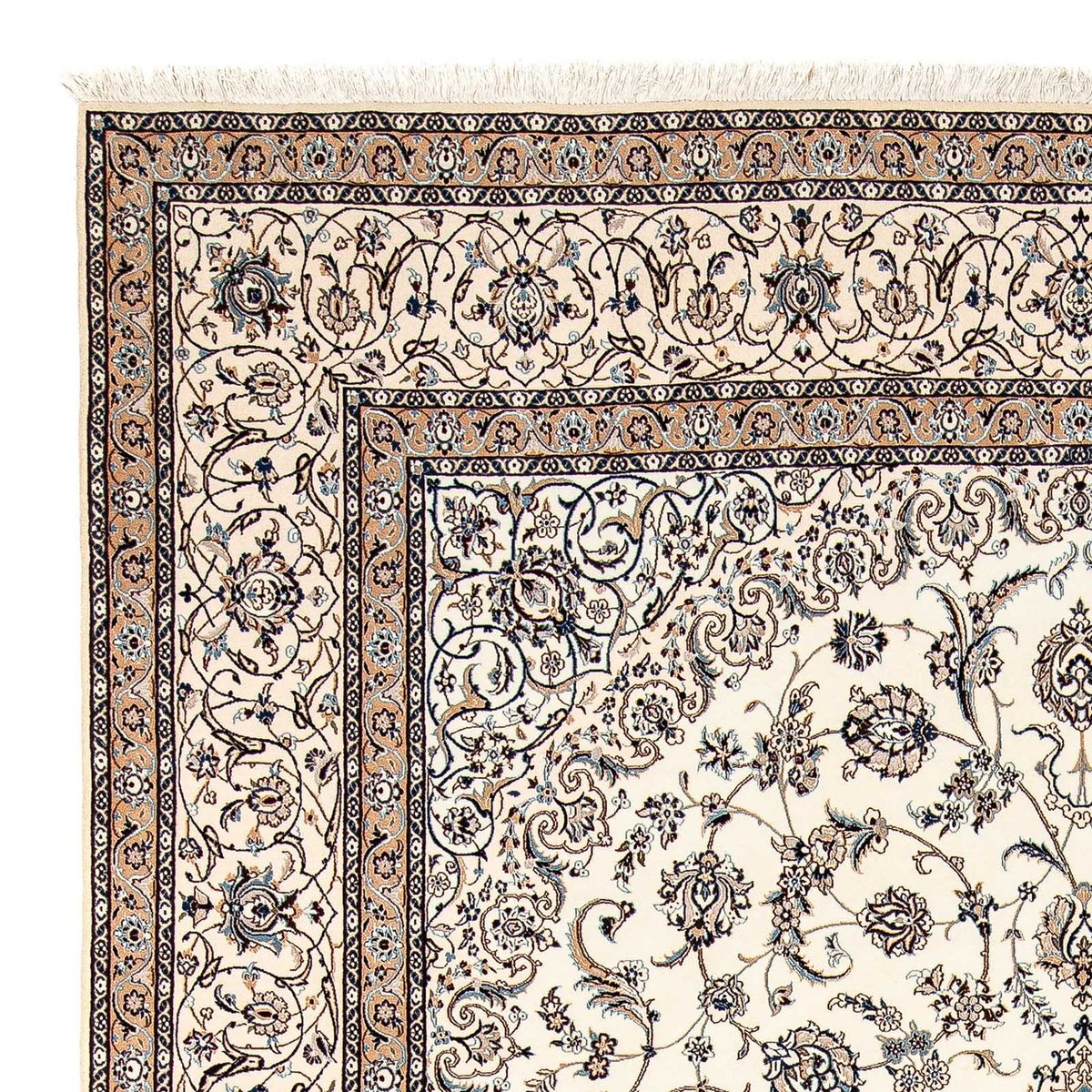 Perzisch tapijt - Nain - Premium - 328 x 215 cm - beige