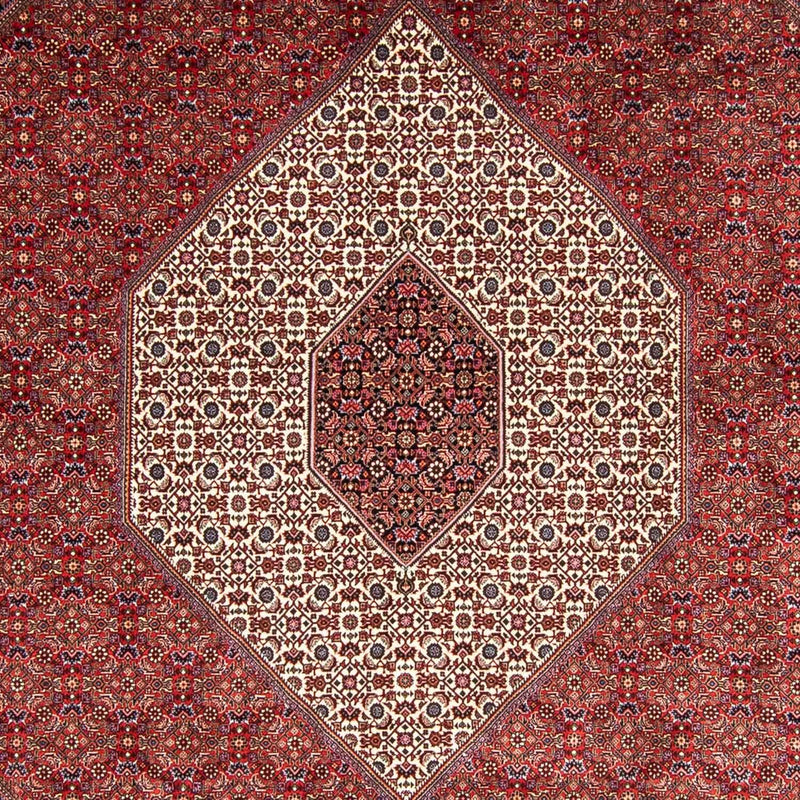 Perzisch tapijt - Bijar - 348 x 252 cm - donkerrood