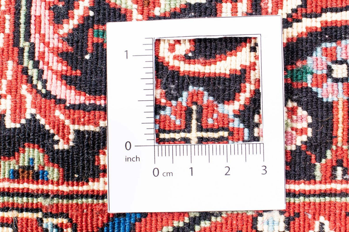 Perzisch tapijt - Bijar - 348 x 252 cm - donkerrood