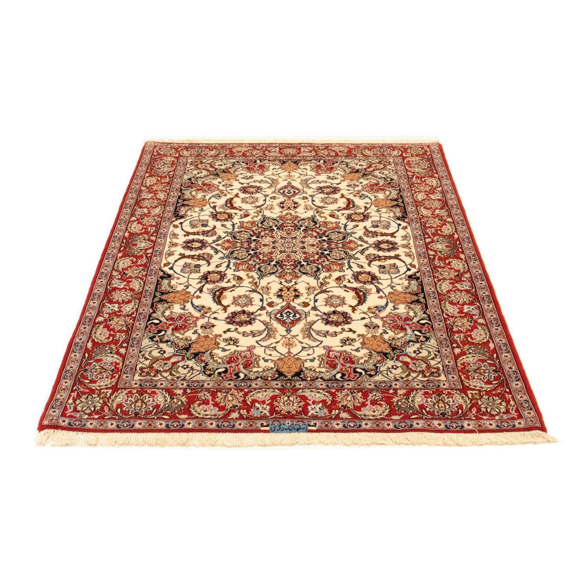 Perzisch tapijt - Isfahan - Premium - 166 x 107 cm - beige